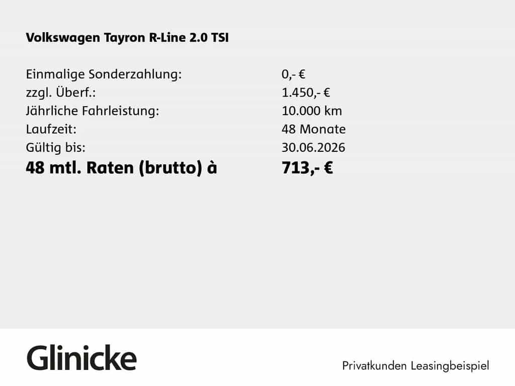Volkswagen Tayron R-Line 2,0 TSI 4MOTION (265 PS) DSG null-photo-0