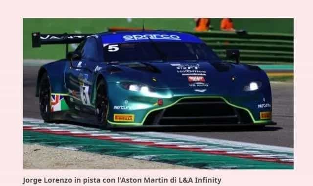 Aston Martin V8 Vantage Vantage Coupe GT3 (ex Jorge Lorenzo 12/2023-photo-12
