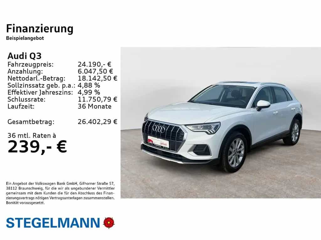 Audi Q3 35 TFSI advanced*Pano*18Z*LED*Glanz 02/2020-photo-1