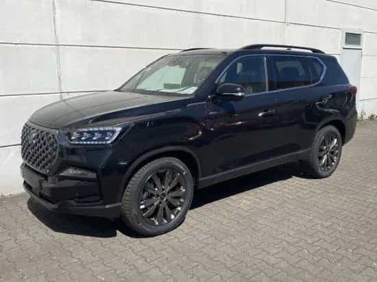 Ssangyong Rexton 2.2 E-XDI 4WD 8AT Black 3.5t AHL GSD ACC 07/2025-photo-1