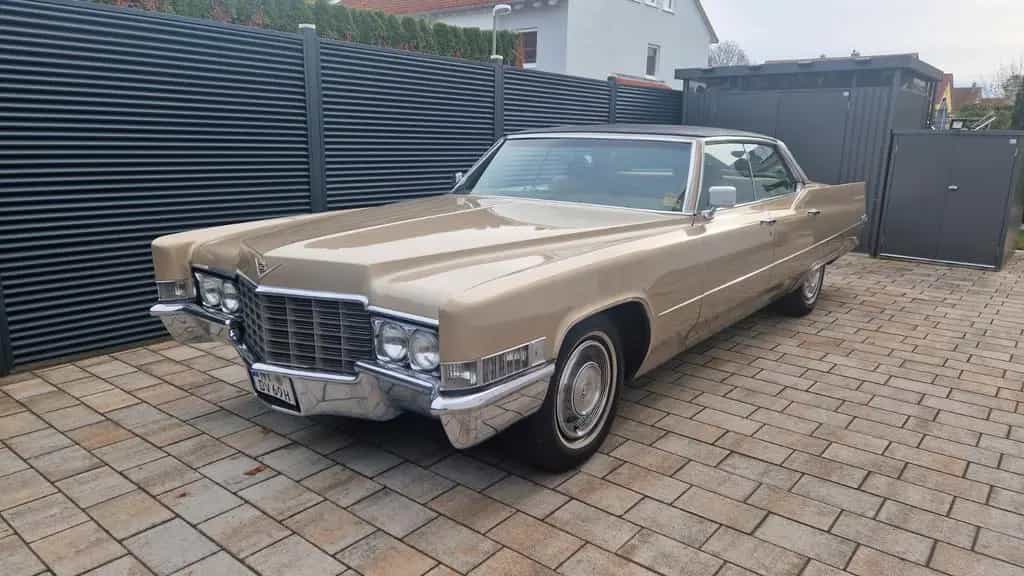 Cadillac Deville Sedan 7.7 Liter V8 472 CUI H Kennzeichen 07/1969-photo-0