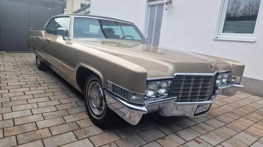 Cadillac Deville Sedan 7.7 Liter V8 472 CUI H Kennzeichen 07/1969-photo-2