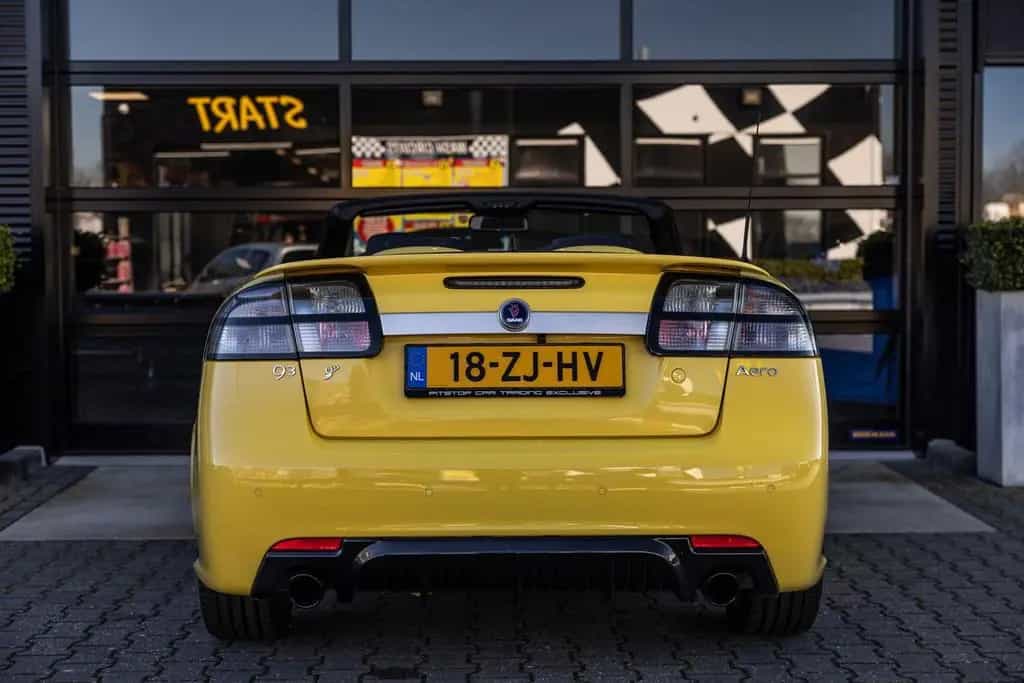 Saab 9-3 Cabrio 2.0T Aero, Lynx Yellow, Memory, Hirsc 02/2008-photo-4