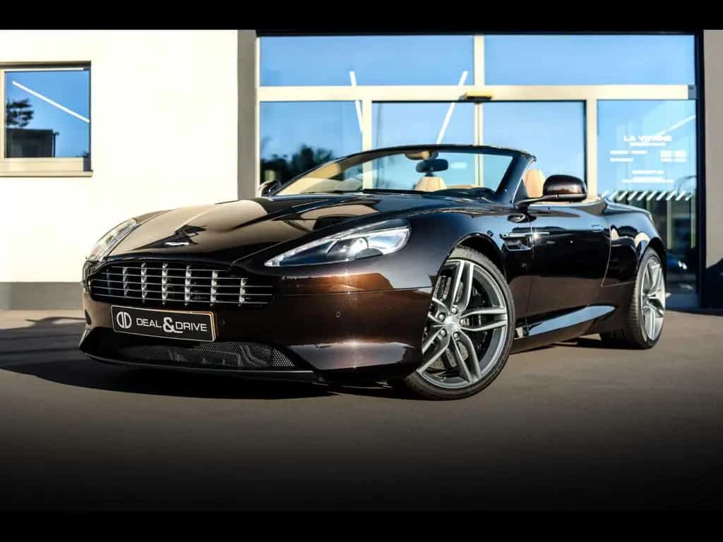 Aston Martin Virage VOLANTE 6.0 V12°MARRON BLACK°SPORT PACK 07/2013-photo-0