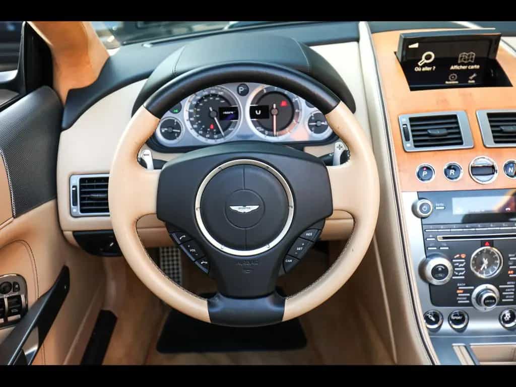 Aston Martin Virage VOLANTE 6.0 V12°MARRON BLACK°SPORT PACK 07/2013-photo-13