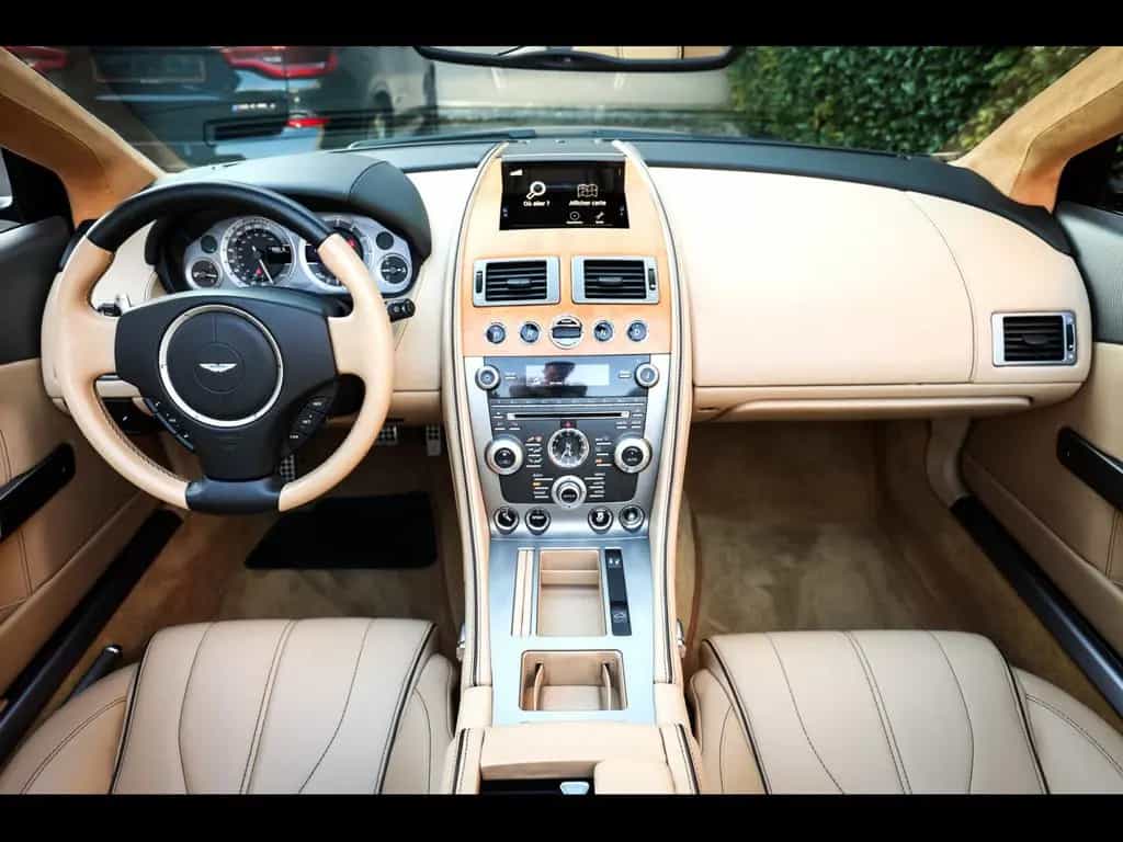 Aston Martin Virage VOLANTE 6.0 V12°MARRON BLACK°SPORT PACK 07/2013-photo-15