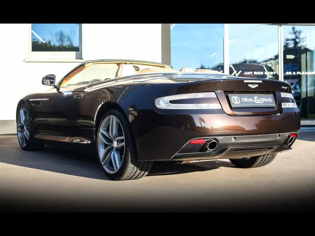 Aston Martin Virage VOLANTE 6.0 V12°MARRON BLACK°SPORT PACK 07/2013-photo-2