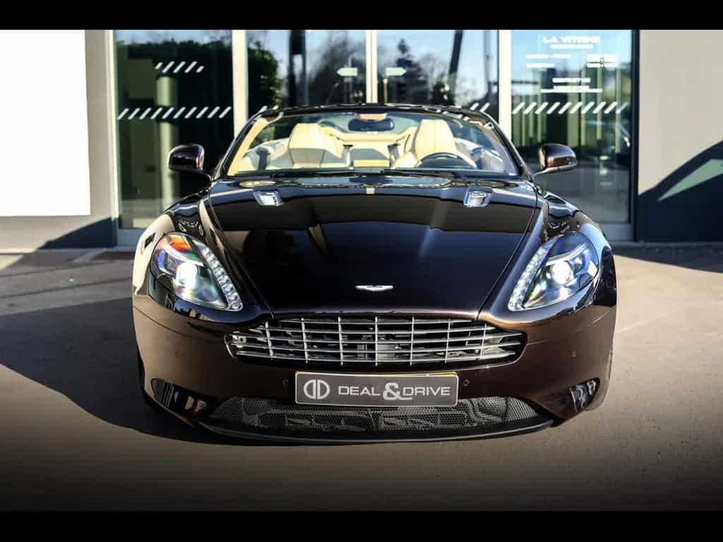Aston Martin Virage VOLANTE 6.0 V12°MARRON BLACK°SPORT PACK 07/2013-photo-4
