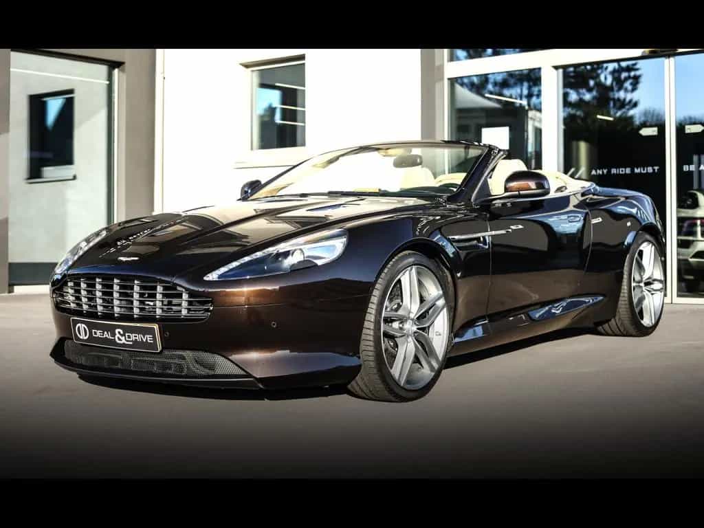 Aston Martin Virage VOLANTE 6.0 V12°MARRON BLACK°SPORT PACK 07/2013-photo-5