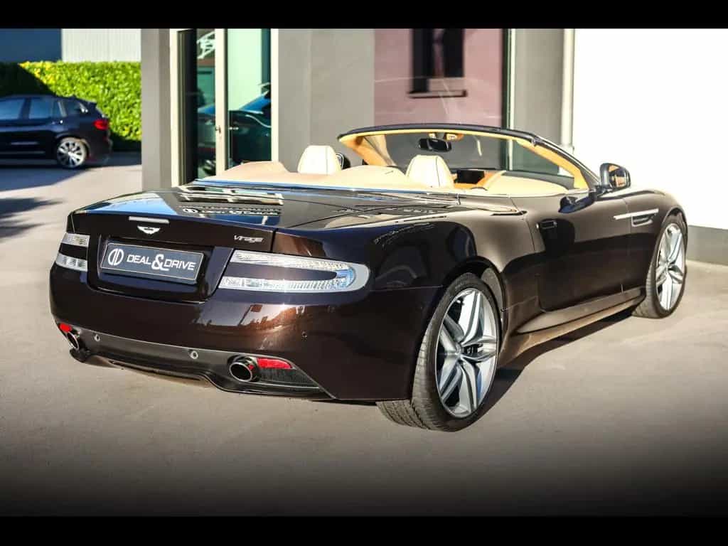 Aston Martin Virage VOLANTE 6.0 V12°MARRON BLACK°SPORT PACK 07/2013-photo-6