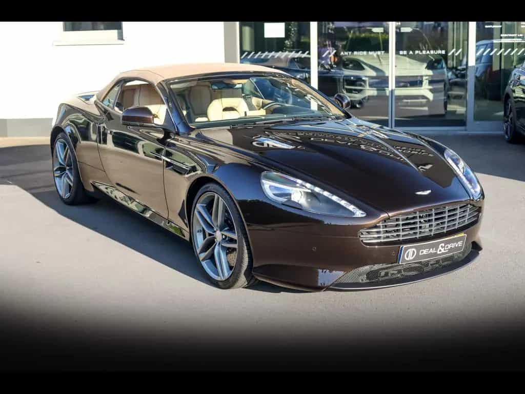 Aston Martin Virage VOLANTE 6.0 V12°MARRON BLACK°SPORT PACK 07/2013-photo-9