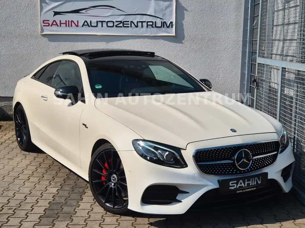 Mercedes-Benz E-Class 400 Coupe AMG 9G 4M Edition1 Pan HUD TOT+SPUR 09/2017-photo-1