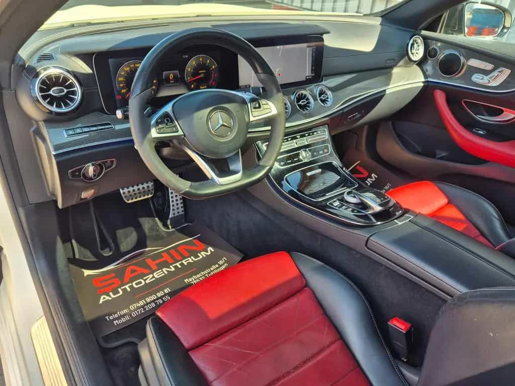 Mercedes-Benz E-Class 400 Coupe AMG 9G 4M Edition1 Pan HUD TOT+SPUR 09/2017-photo-10