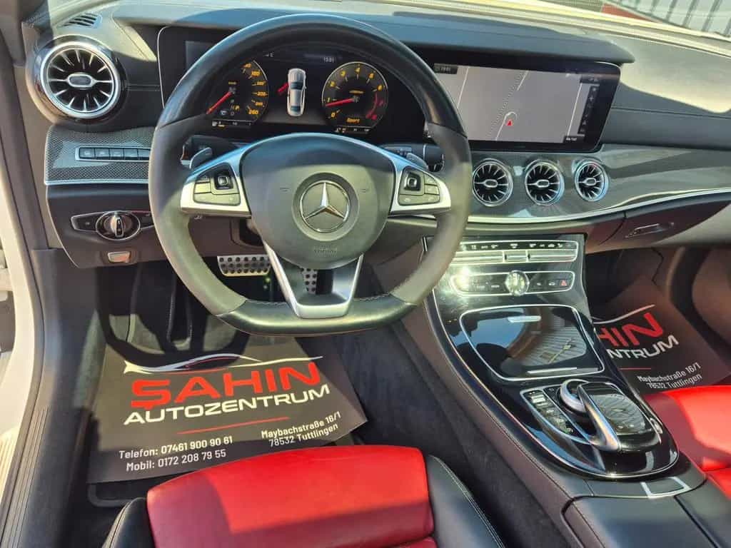 Mercedes-Benz E-Class 400 Coupe AMG 9G 4M Edition1 Pan HUD TOT+SPUR 09/2017-photo-11