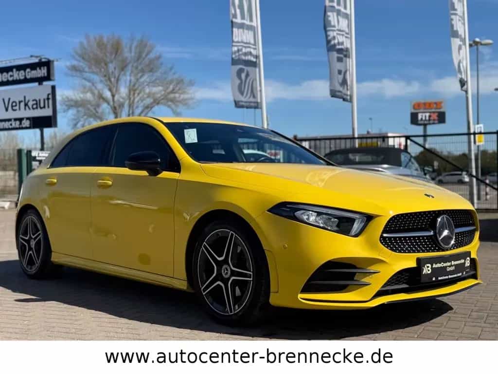 Mercedes-Benz A-Class 180*AMG LINE*LED*Night*8-fach bereift* 10/2019-photo-0