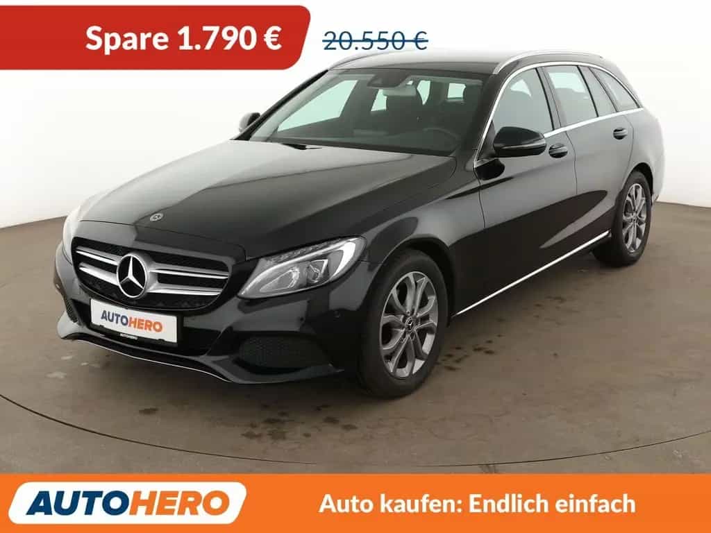 Mercedes-Benz C 160 T Avantgarde Aut.*PDC*SHZ*TEMPO* 07/2018-photo-0