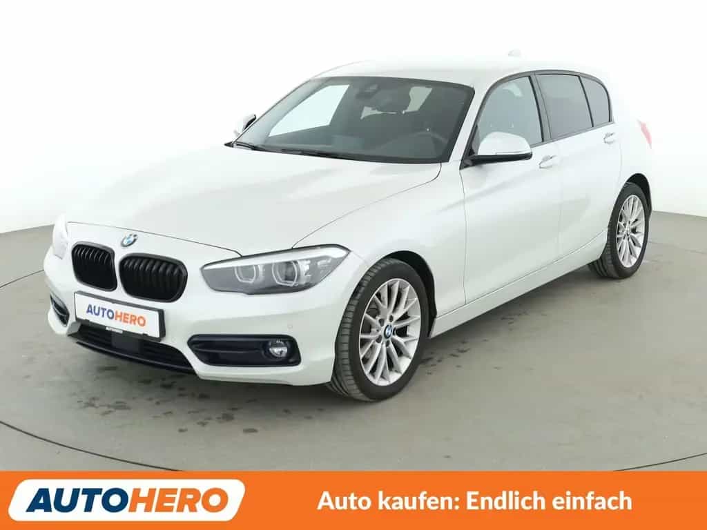 BMW 118 i Edition Sport Line Shadow Aut.*NAVI*PDC*SHZ* 11/2018-photo-0
