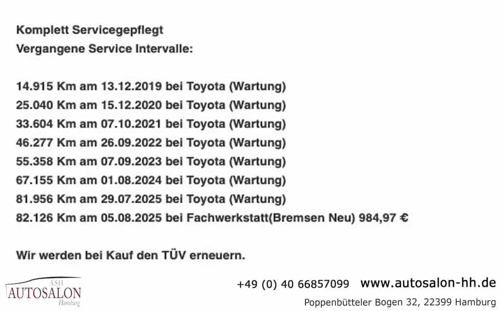 Toyota Auris Touring Sports Team D*2Vorb*Toyot. Service 10/2018-photo-10