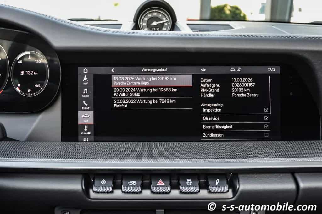Porsche 992 Carrera S Cabrio Chrono Hinterachslenkung 04/2020-photo-29