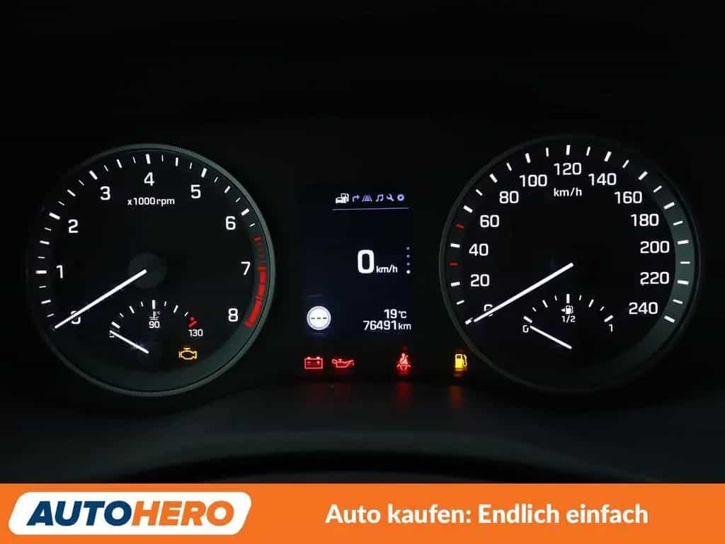 Hyundai TUCSON 1.6 Trend blue 2WD*NAVI*TEMPO*SHZ*AHK* 07/2017-photo-19