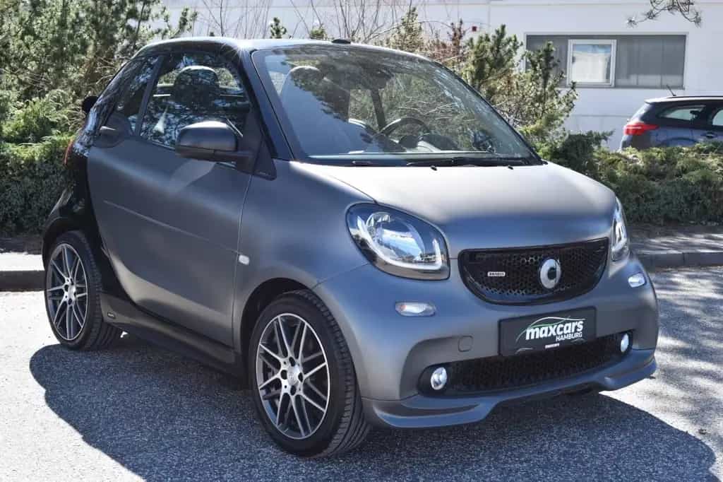 Smart ForTwo BRABUS 109 PS GRAU MATT NAVI KAMERA JBL 12/2016-photo-0