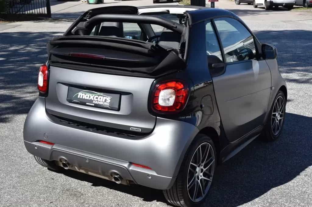Smart ForTwo BRABUS 109 PS GRAU MATT NAVI KAMERA JBL 12/2016-photo-24
