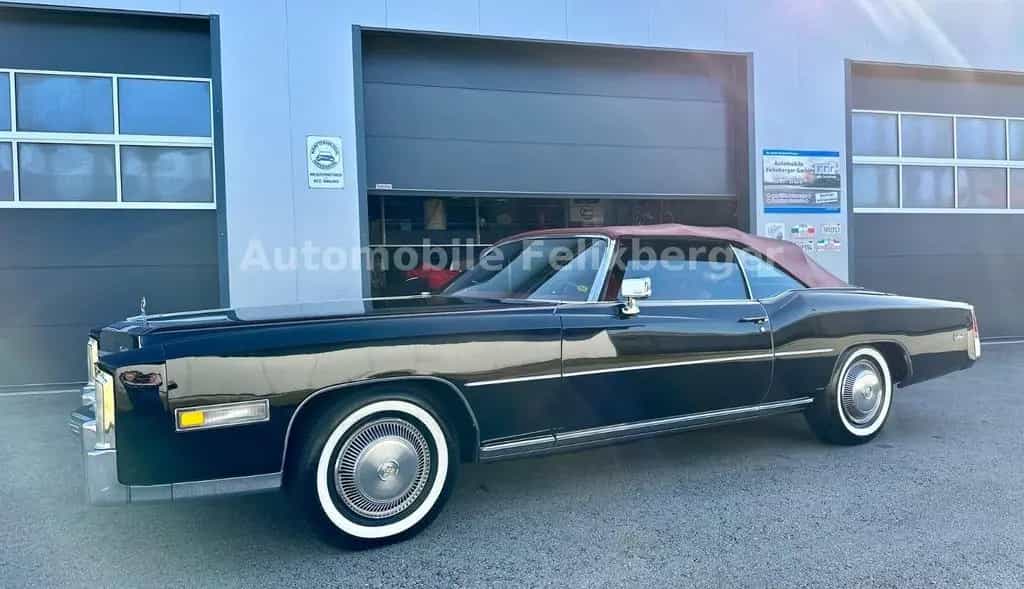 Cadillac Eldorado one owner in the US ORIGINAL PAINT 09/1975-photo-21