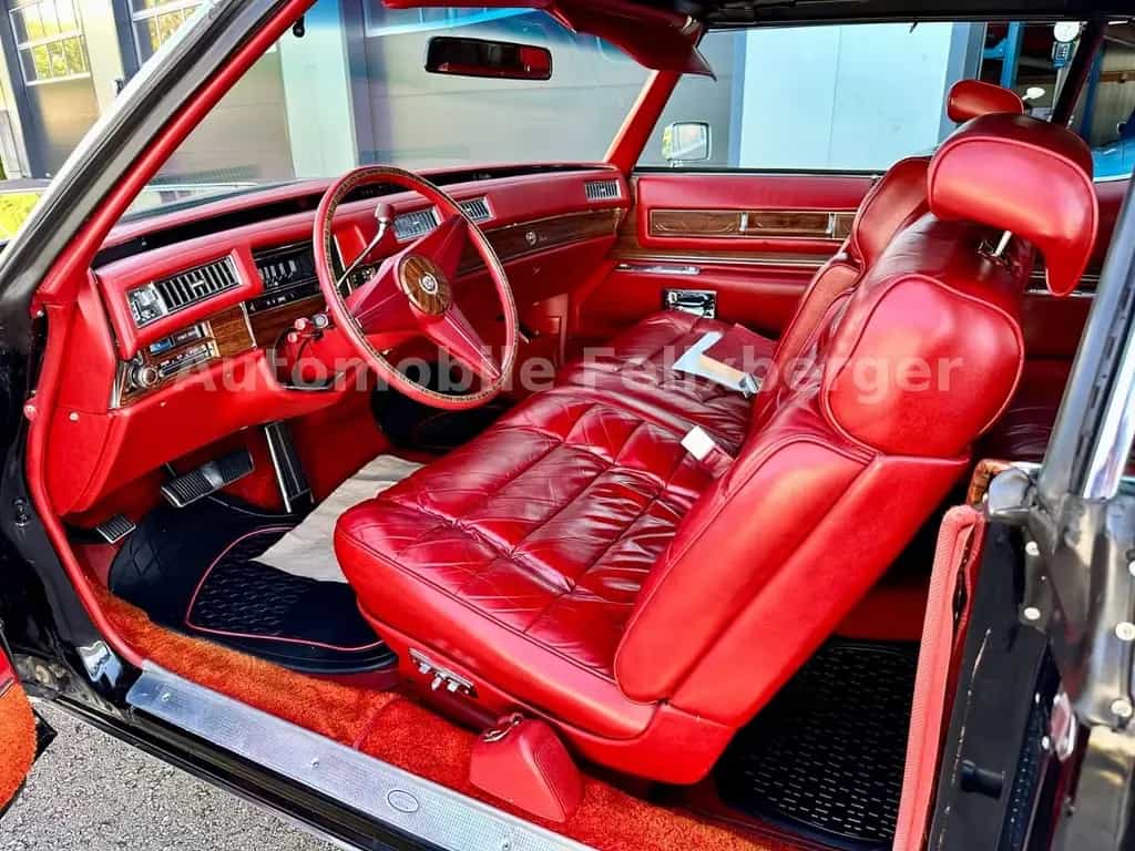 Cadillac Eldorado one owner in the US ORIGINAL PAINT 09/1975-photo-7