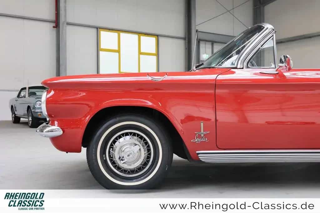 Chevrolet Corvair Monza Spider seltenes Sammlerfahrzeug, s 02/1963-photo-37