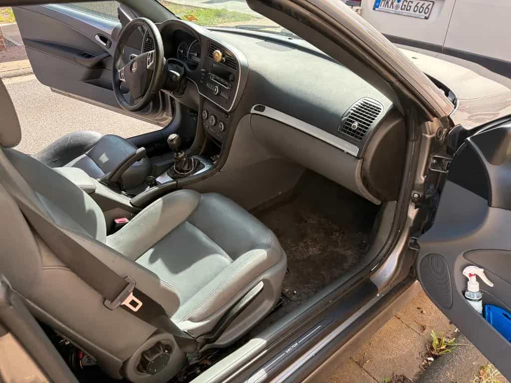 Saab 9-3 1.9 TiD Vector Cabriolet Vector 08/2006-photo-8