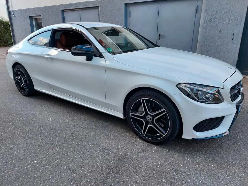 Mercedes-Benz C-Class 250 Coupe AMG Line Burmester Navi Night Edit 12/2016-photo-1