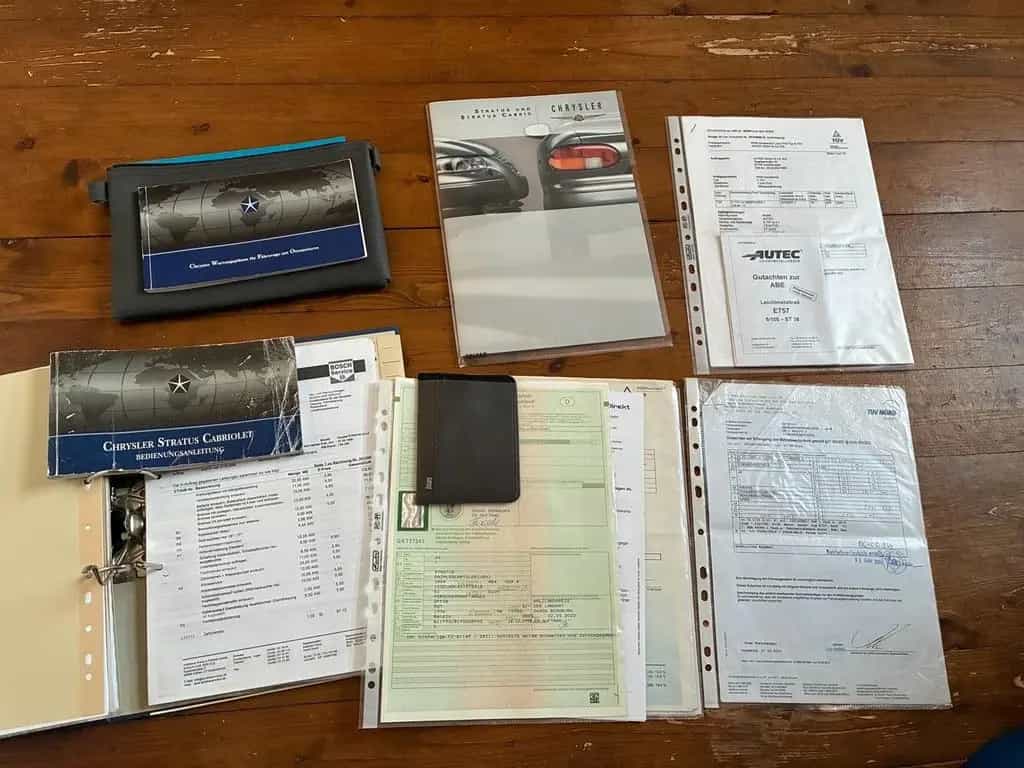 Chrysler Stratus Cabrio (2.0 Handschalter)... 05/1999-photo-9