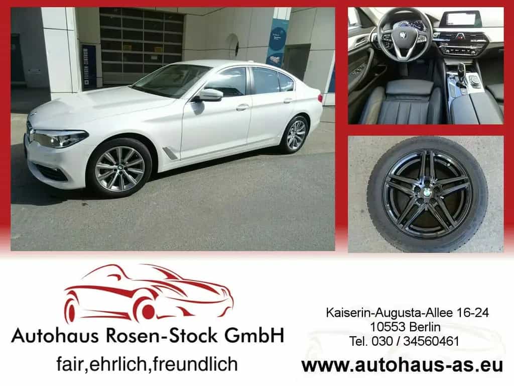BMW 520 D,Autom,Ledersports,AHK,ACC 01/2020-photo-0