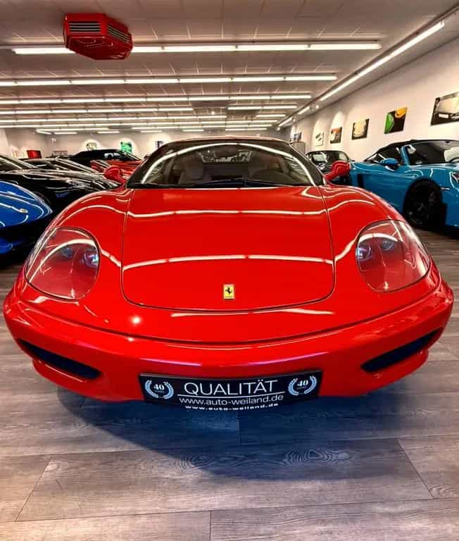 Ferrari 360 F1 Bester Original Zustand Inspektion Neu 05/2003-photo-13