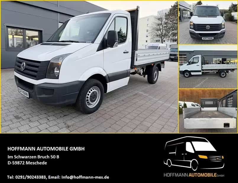 Volkswagen Crafter Pritsche 35 mittel L2 Kamera Klima 11/2015-photo-0