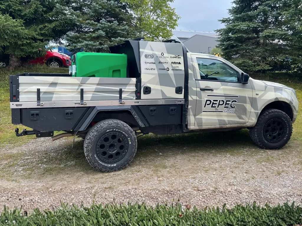 Isuzu D-Max Single Cab mit PEPEC Flatbed Umbau 11/2022-photo-0