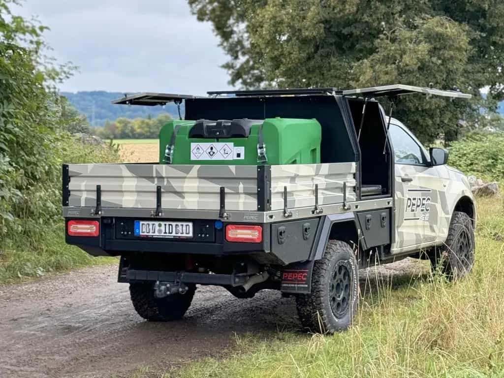 Isuzu D-Max Single Cab mit PEPEC Flatbed Umbau 11/2022-photo-2