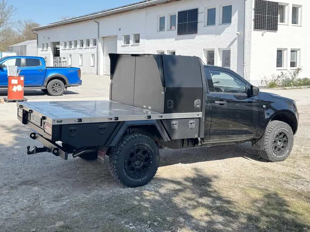 Isuzu D-Max Single Cab mit PEPEC Flatbed Umbau 11/2022-photo-4