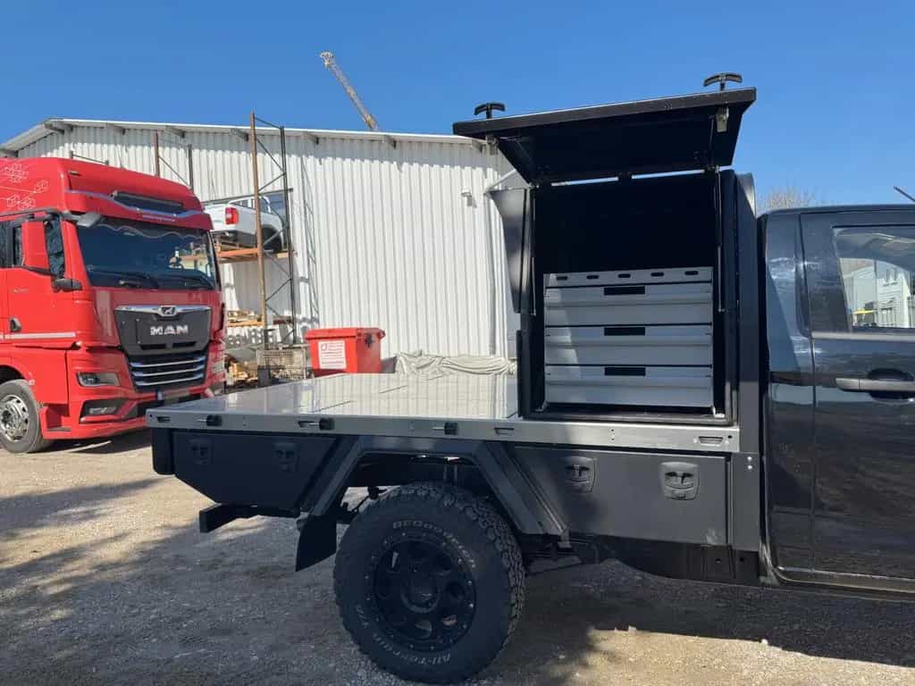 Isuzu D-Max Single Cab mit PEPEC Flatbed Umbau 11/2022-photo-6