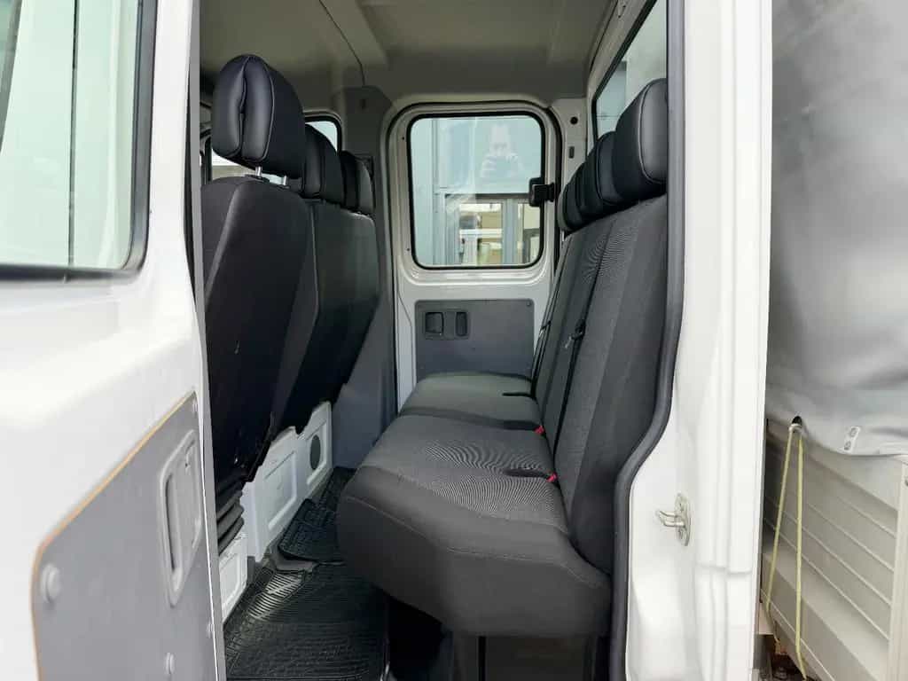 Volkswagen Crafter Pritsche Plane 35 mittel DoKa *AHK 3,5 T 10/2018-photo-14