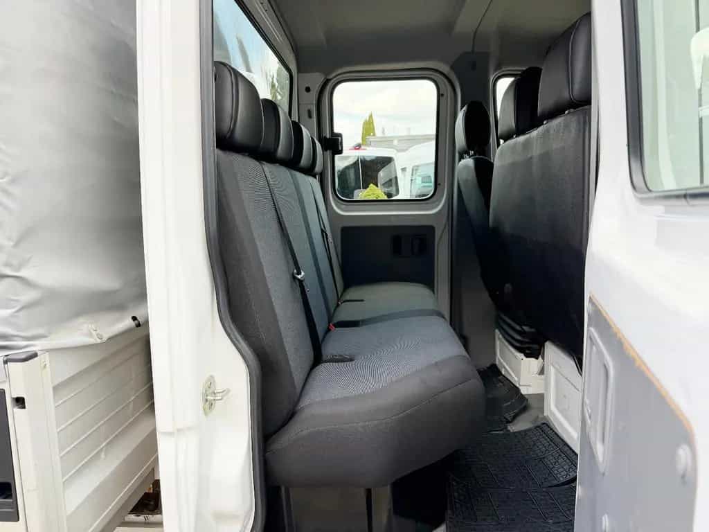 Volkswagen Crafter Pritsche Plane 35 mittel DoKa *AHK 3,5 T 10/2018-photo-17