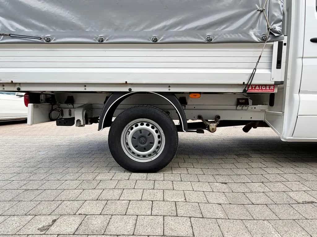 Volkswagen Crafter Pritsche Plane 35 mittel DoKa *AHK 3,5 T 10/2018-photo-26