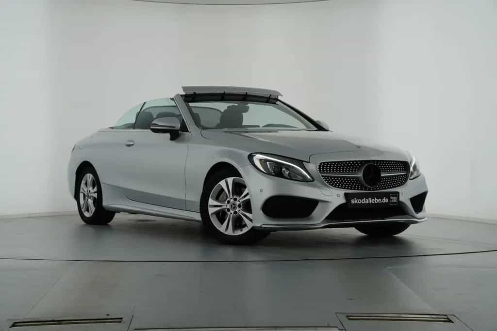 Mercedes-Benz C-Class 200 CABRIOLET AMG-LINE 9G-TRONIC SCHECKHEFT 11/2017-photo-0