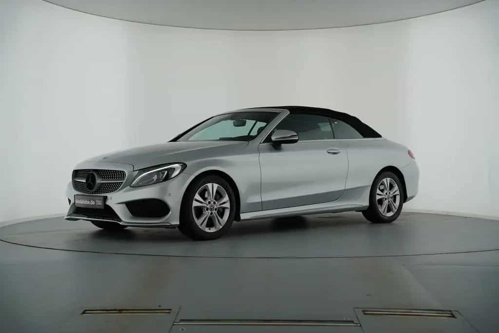 Mercedes-Benz C-Class 200 CABRIOLET AMG-LINE 9G-TRONIC SCHECKHEFT 11/2017-photo-2