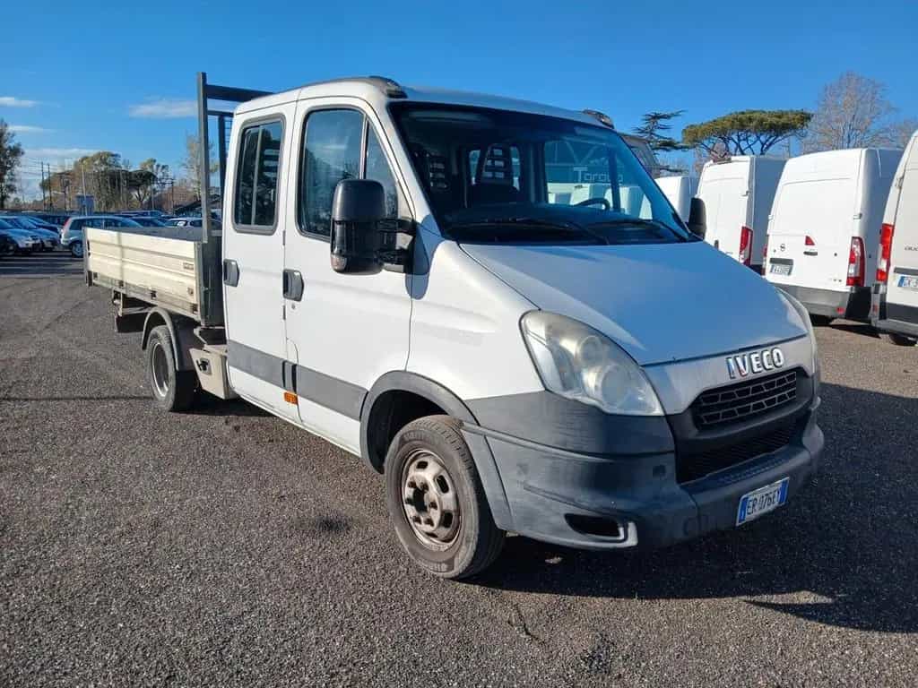 Iveco Daily 35C11 DOPPIA CABINA CASSONE FISSO 03/2013-photo-3