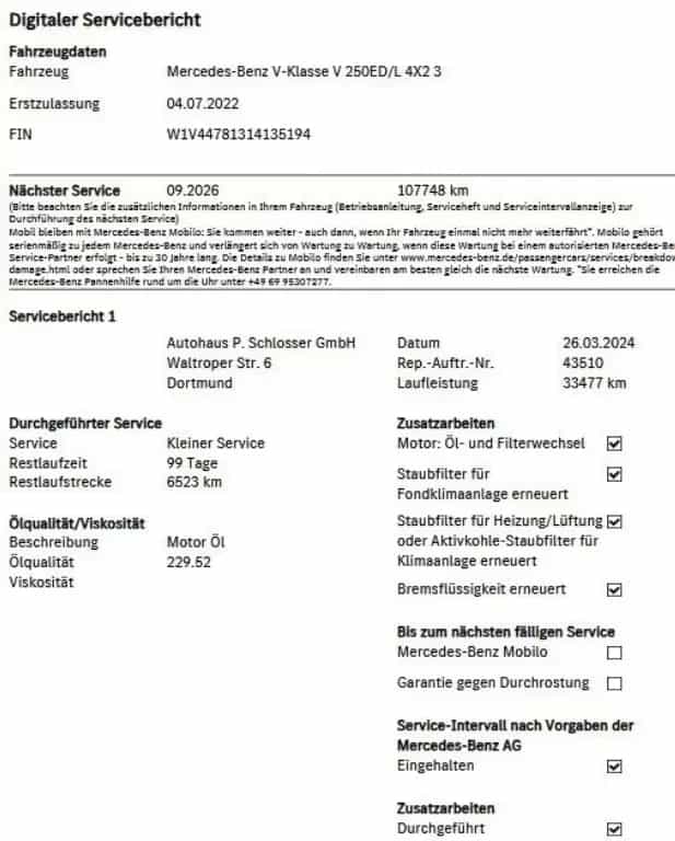 Mercedes-Benz V-Class 250 07/2022-photo-20