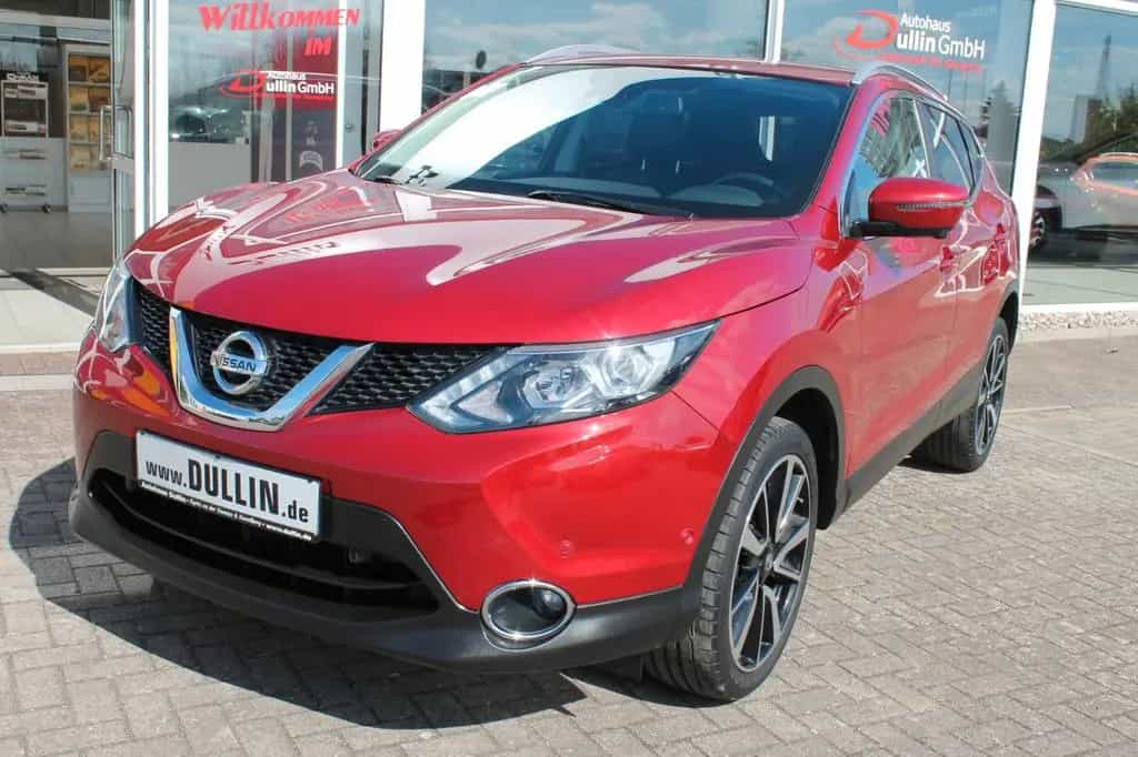 Nissan Qashqai Tekna + Anhängerzug 07/2016-photo-3