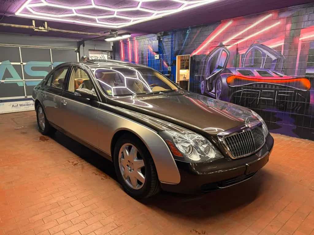 Maybach 57 V12* Fond TV* Massage*Rarität* 01/2004-photo-2