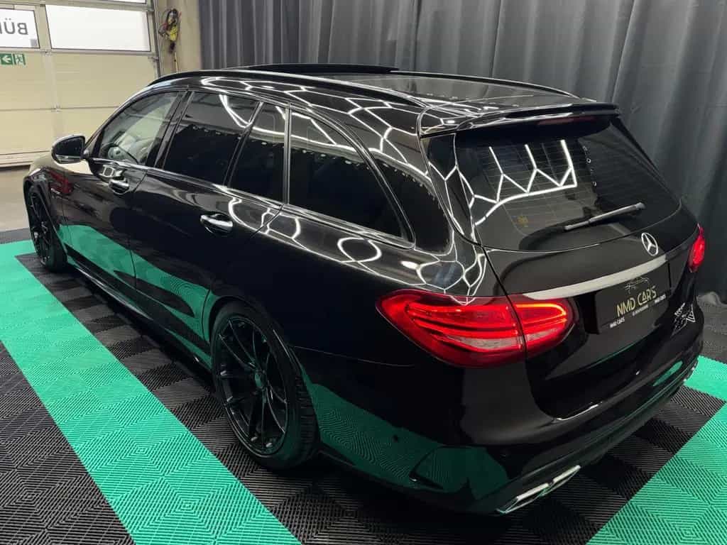 Mercedes-Benz C-Class 63 AMG PANO/AHK/KEYLESSGO/SPURH/TOTW/GEPFLEGT 05/2017-photo-12