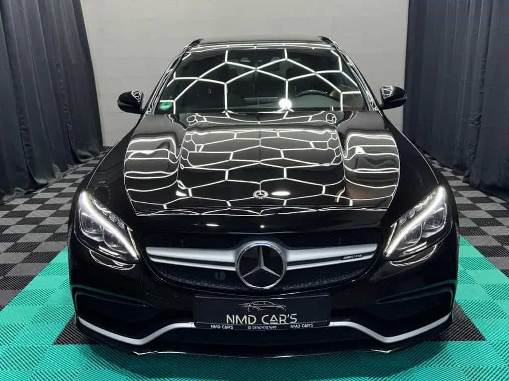 Mercedes-Benz C-Class 63 AMG PANO/AHK/KEYLESSGO/SPURH/TOTW/GEPFLEGT 05/2017-photo-3